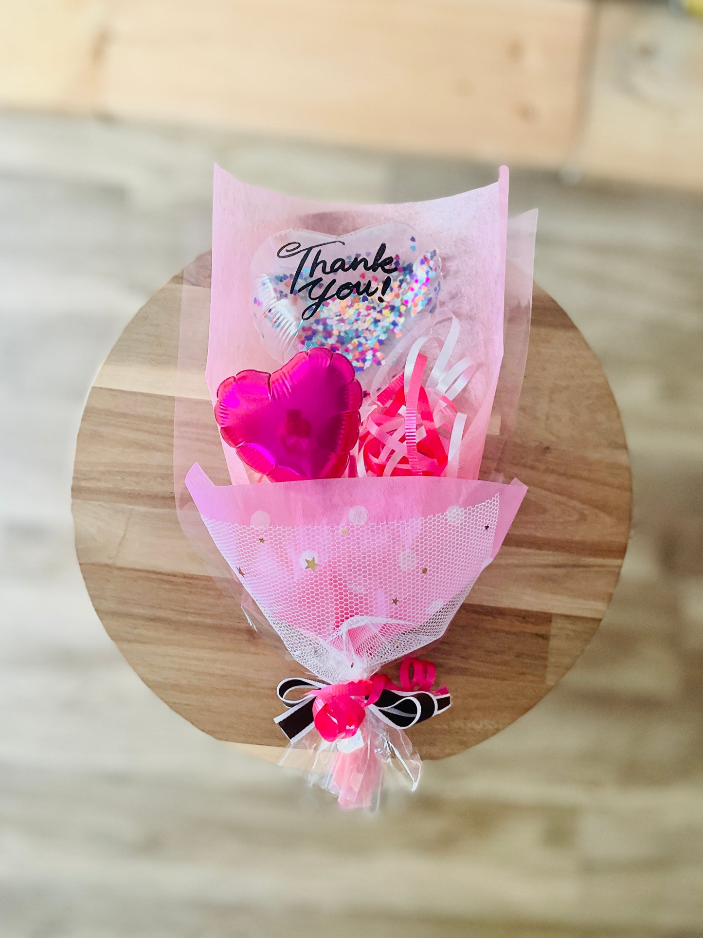 【ミニブーケ】推し色!クリアサンキュー