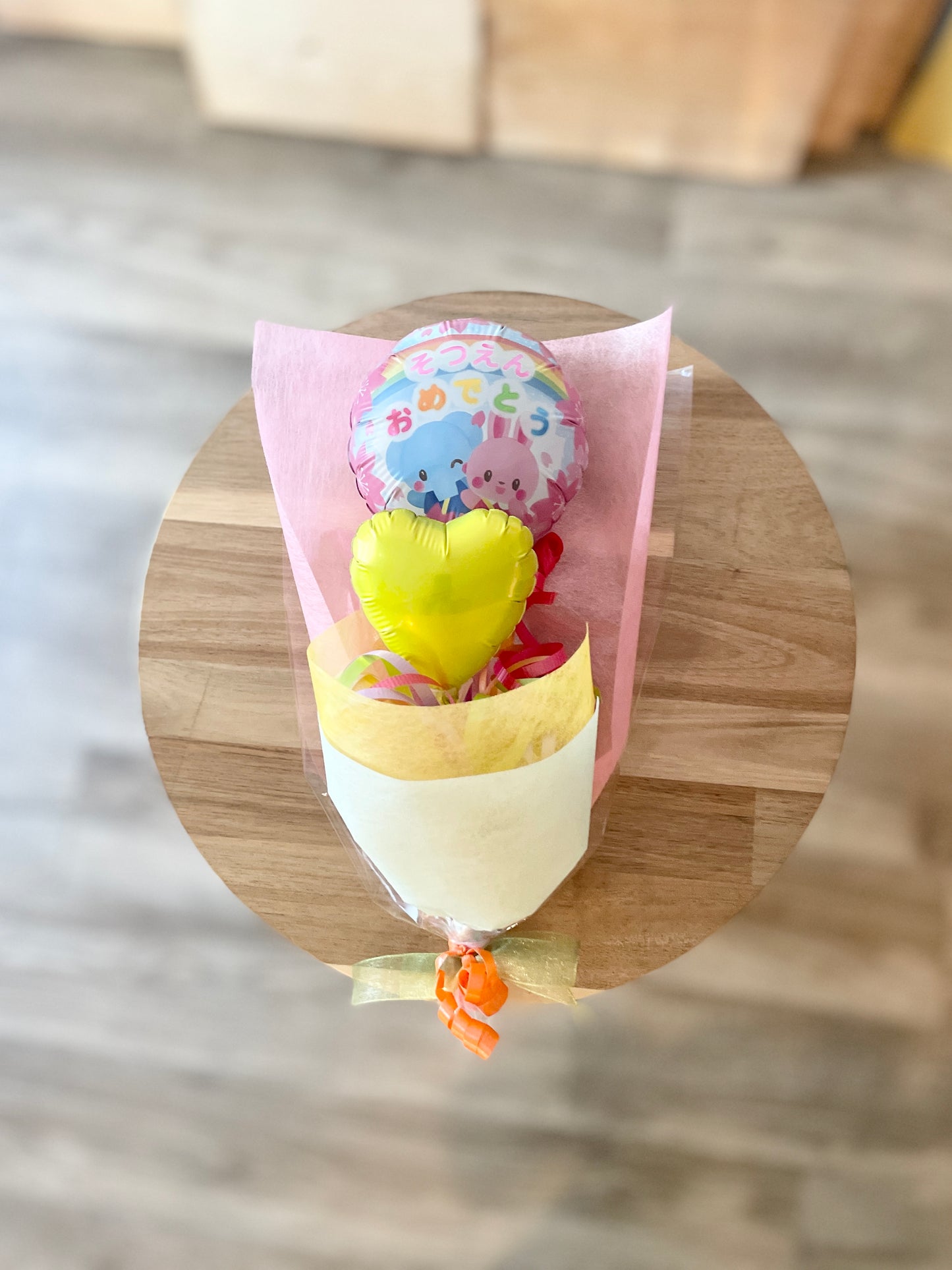 【ミニブーケ】動物園のそつえんおめでとう ハート