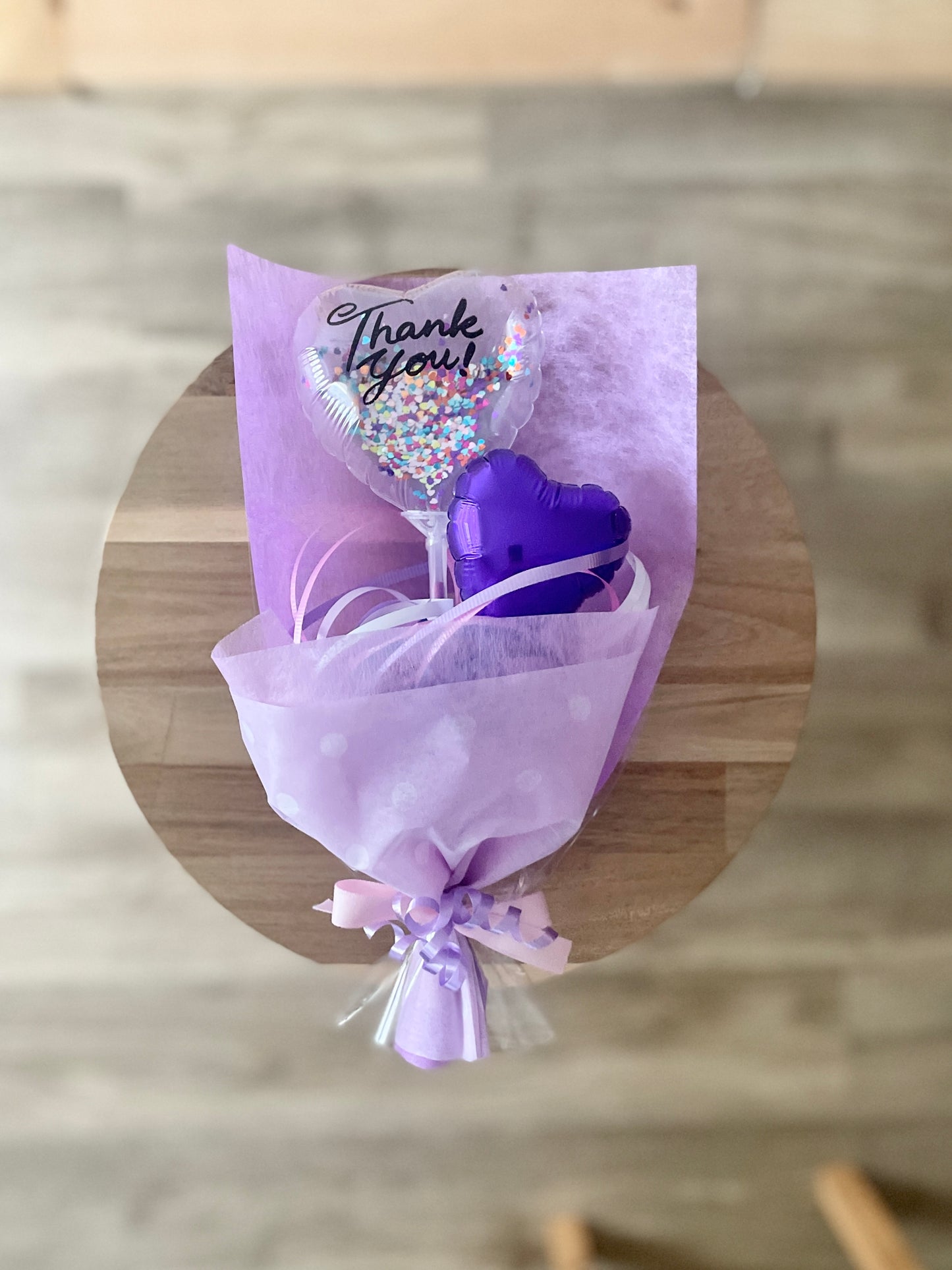 【ミニブーケ】推し色!クリアサンキュー